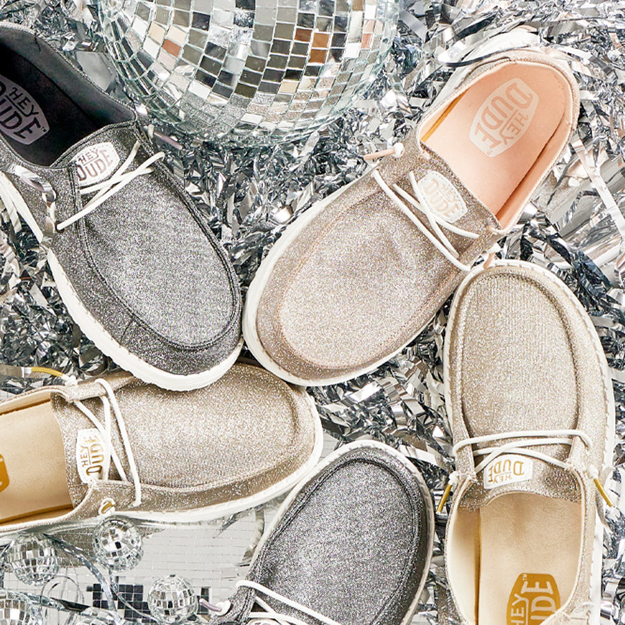 Wendy Metallic Sparkle - Charcoal - Image 2