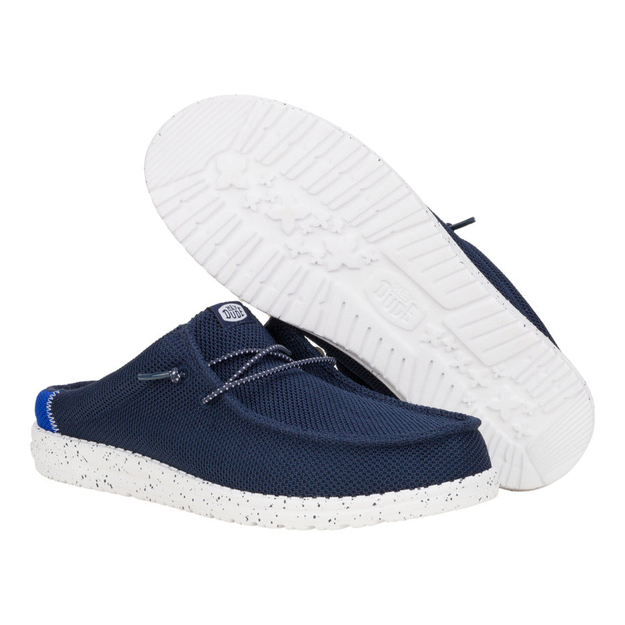 Wally Slip Varsity - Navy - Image 3