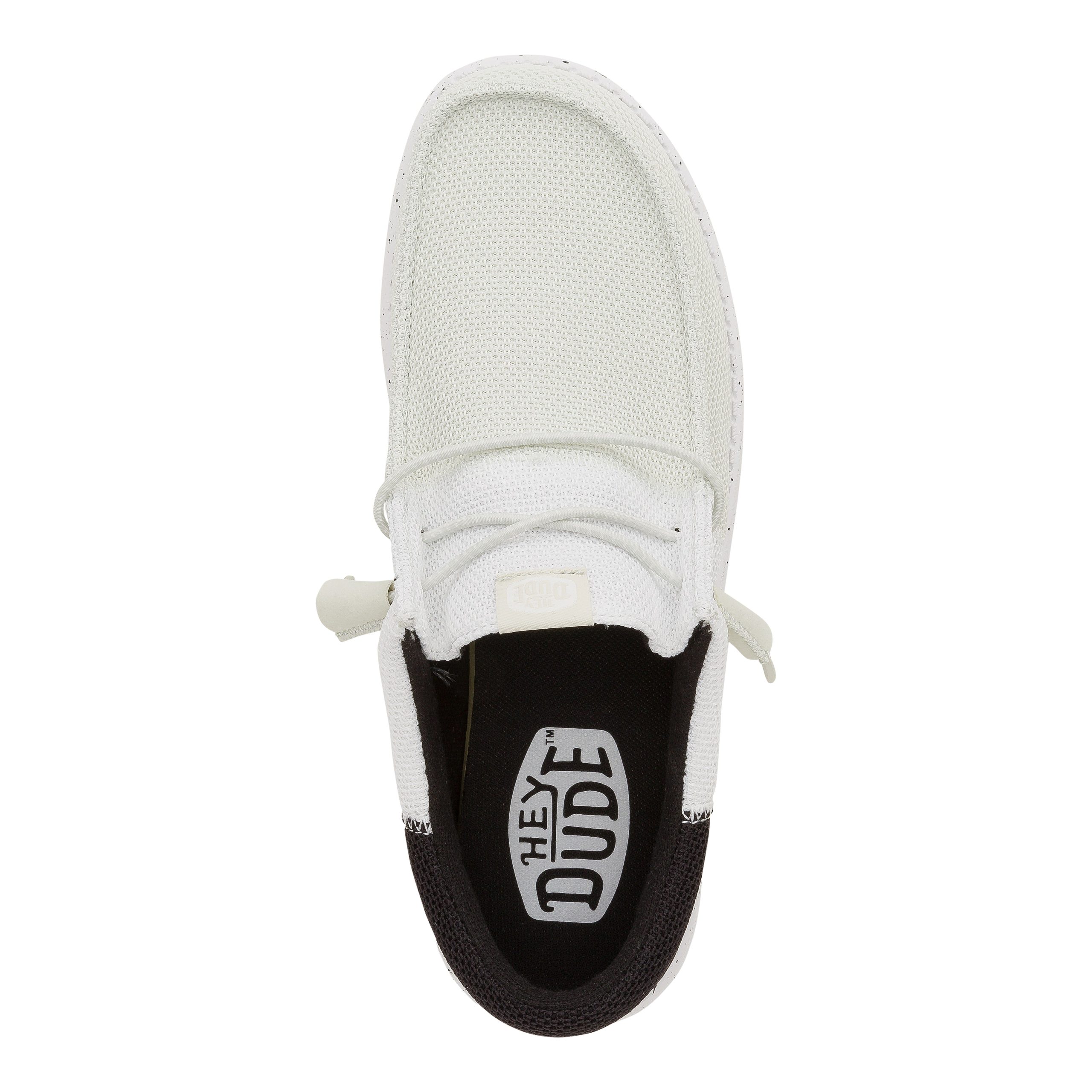 Wally Tri Varsity Mesh - White/Black - Image 6