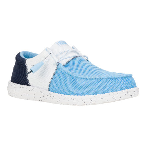 Wally Tri Varsity Mesh - Sky/White - Image 7