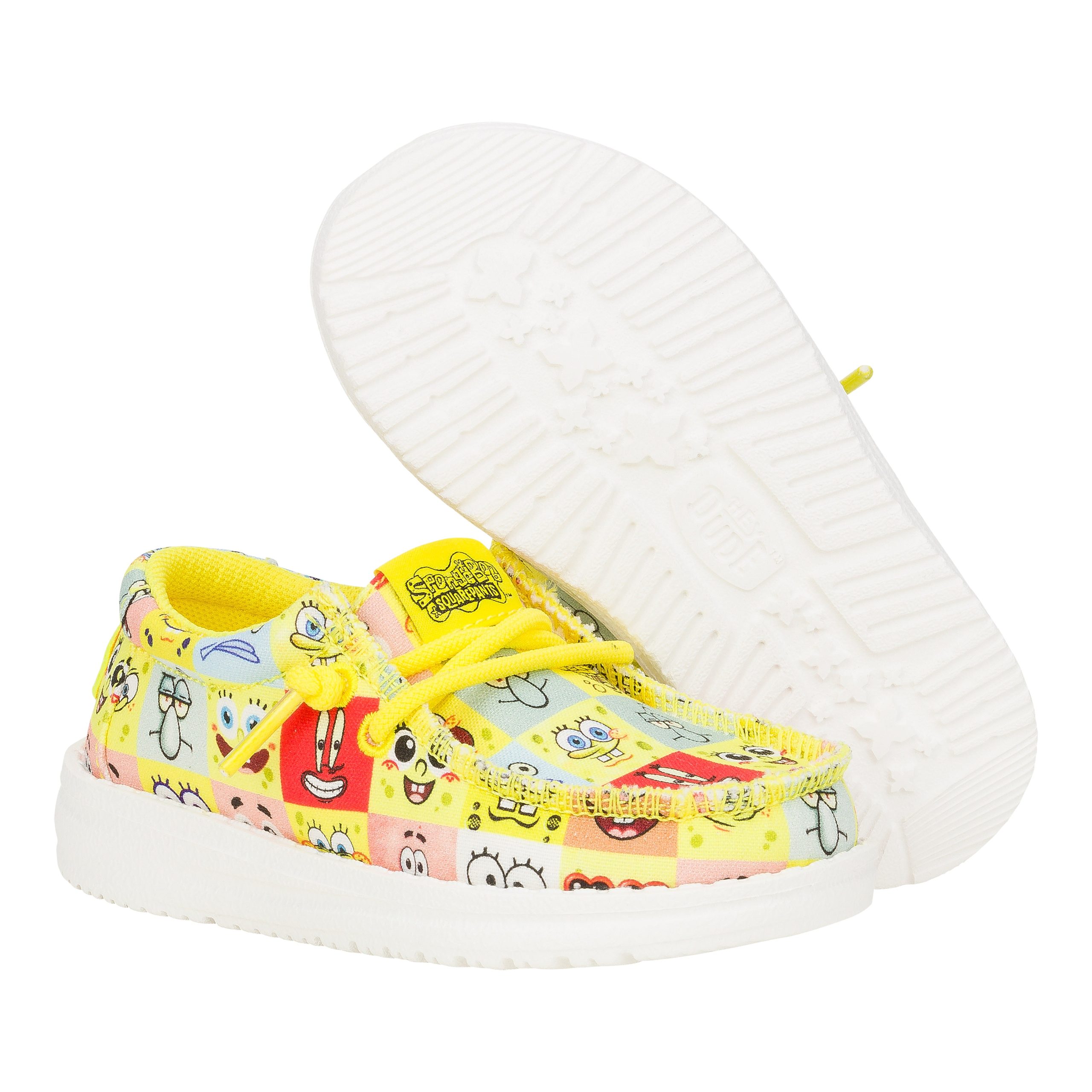 Wally Toddler SpongeBob Faces - Cyber Yellow/Multi - Image 3