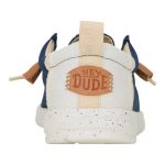 Wally Craft Linen - White/Sargasso Blue