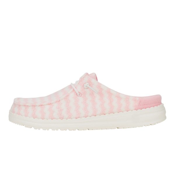 Wendy Slip Terry Stripe - Stripe Pink/White