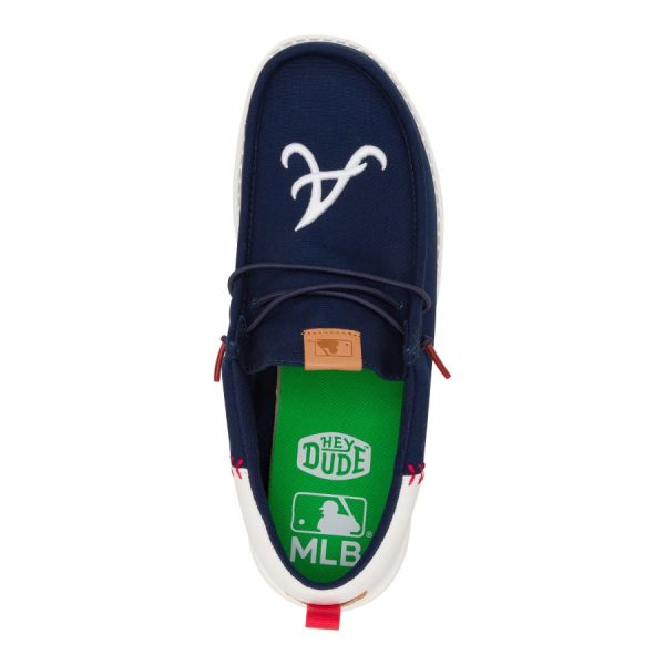 MLB Braves? Wally Funk - Braves Navy/White