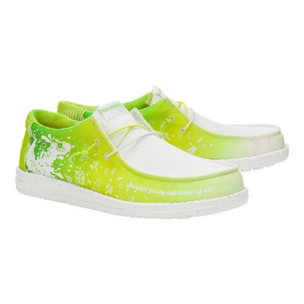 Wally Margaritaville 2 - White/Lime