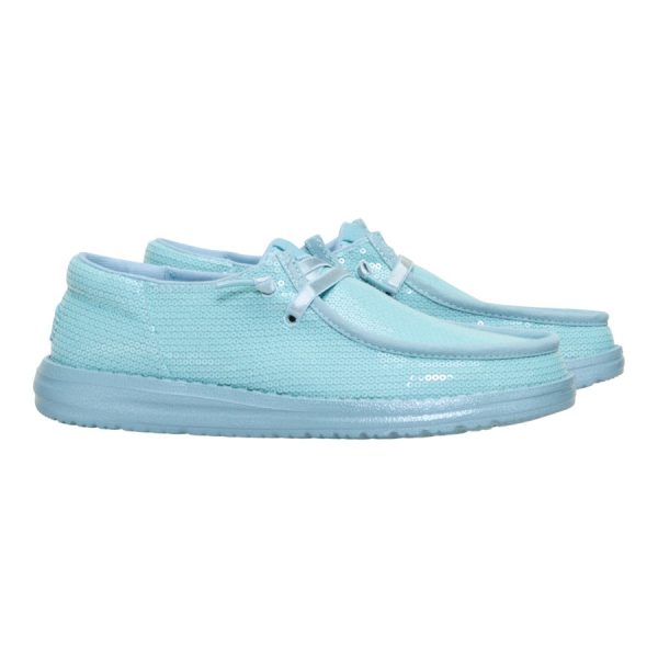 Wendy Funk Mono Sequin - Tourmaline Blue