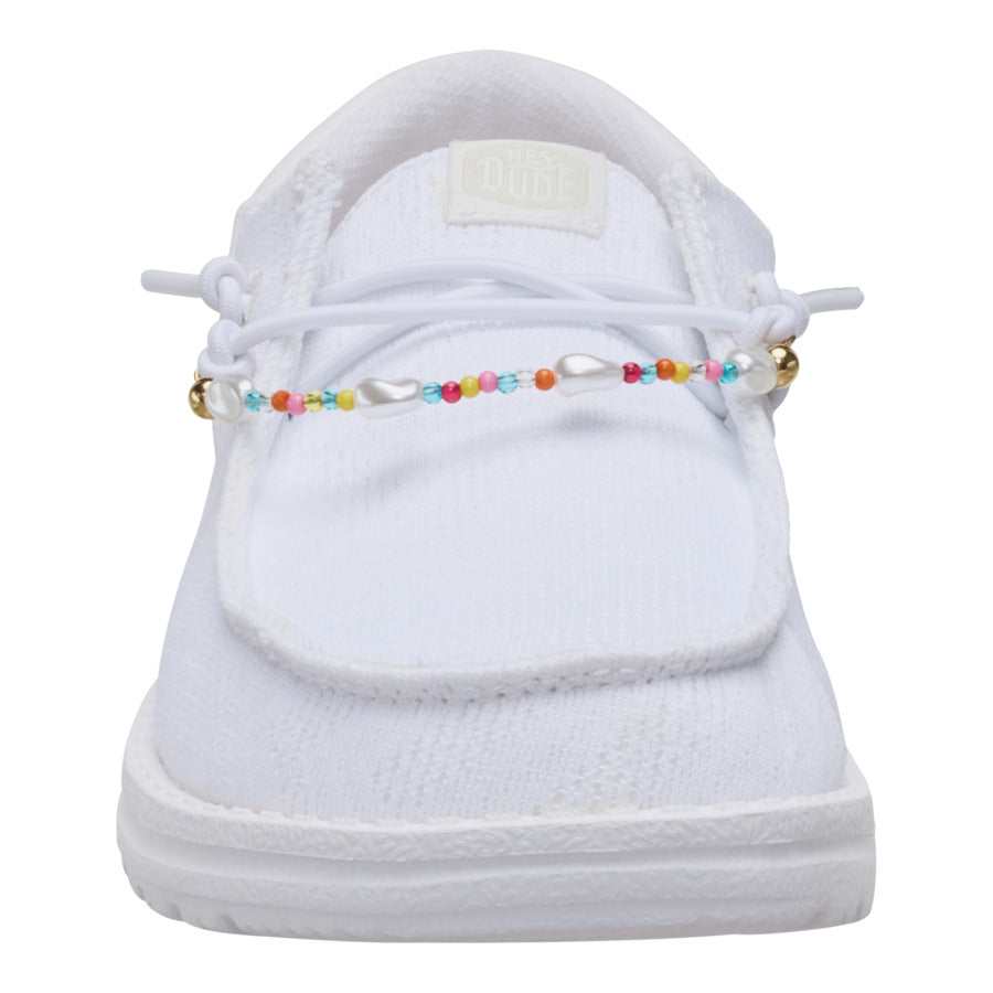 Wendy Funk Mesh Shoelry - White - Image 4