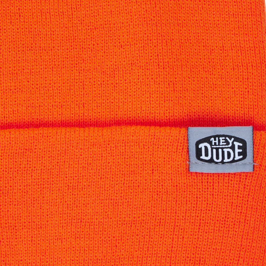 HEYDUDE Cuff Beanie - Orange - Image 2