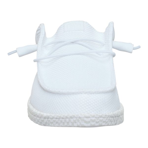 Wally Slip Warped Geo - White/Dawn Blue