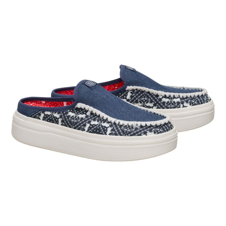 Austin Lift Denim Bandana - Blue Denim - Image 2