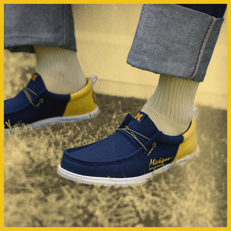 Wally Funk Michigan Wolverines - Navy/Gold/White - Image 10