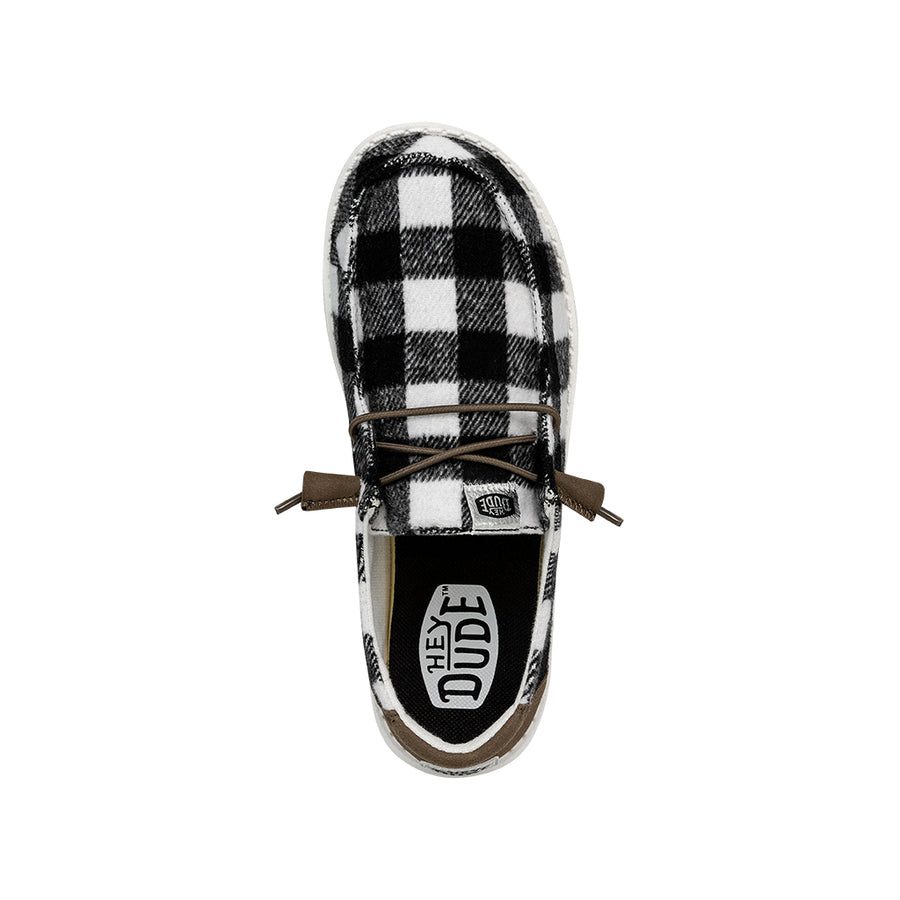 Wendy Buffalo Plaid - White and Black Plaid - Image 6