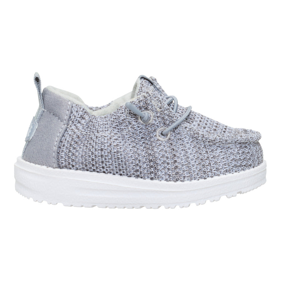 LilDude Slip On Core - Grey/White - Image 8