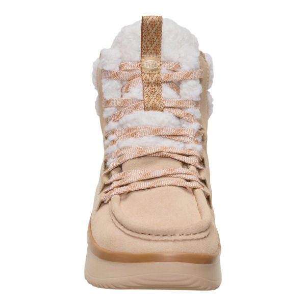 Wendy Peak Apres Suede Cozy Stitch - Tan