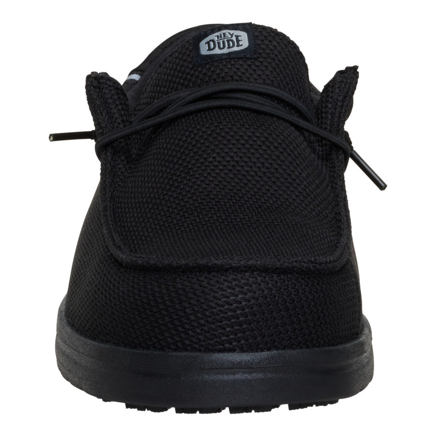 Wally Work Comp Toe Wide - Black/Black - Image 4