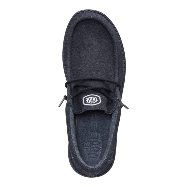 Wally Stretch Jersey Wide - Black/Black